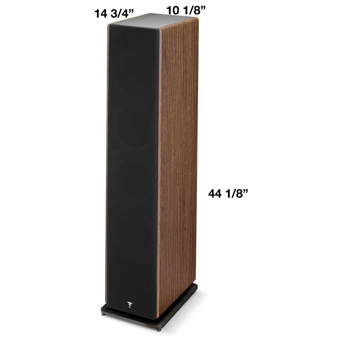 Focal Vestia No3 Slender 3-Way Floorstanding Loudspeaker finished in Dark Wood - Sold Individually - thumbnail 4