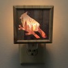 5.25 In Cardinal Silhouette Night Light Red Bird Electric Plug-In Nightlights - 3 of 3
