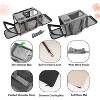 Pet Carrier for Large Cats, Soft-Sided Cat Carrier for Medium Big Cats and Puppy up to 20lbs, Washable Dog Carrier Privacy for Home Outdoor Travel - 4 of 4