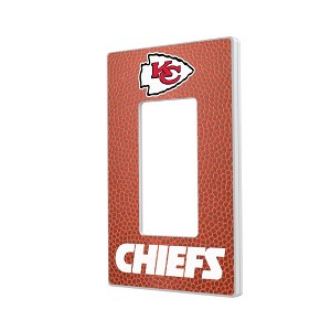 NFL AFC Teams Football Hidden-Screw Light Switch Plate for Single Rocker - 1 of 4