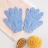 Spa Essentials 5 Pair Exfoliating Bath Gloves - Gentle Dead Skin Removal, Deep Cleaning & Exfoliating Body Scrub Gloves for Shower (Unscented) - 2 of 3