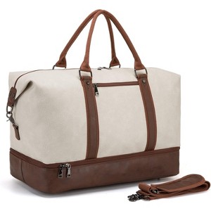 Weekender Overnight Carry-On Travel Bag with Dedicated Shoe Pouch, Large Capacity Duffle for Short Trips - 1 of 4