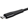 Monoprice USB 2.0 Micro B to Type A Charge & Sync Cable - 3 Feet - Black | Nylon-Braid, Durable, - AtlasFlex Series - 3 of 4