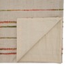 Saro Lifestyle Cotton Table Runner With Woven Line Design - image 2 of 4