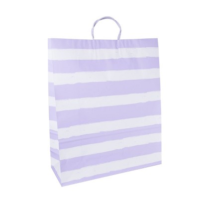 Purple Gift Bag stock image. Image of paper, carry, gift - 7325