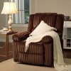GustoWave Corduroy Manual Recliner Sofa with Pillow Top Arms, Thick Padding, Side Pocket, 400Lbs, Adjustable Recliner for Living Room - 3 of 4