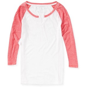 Aeropostale Womens Sheer Raglan Basic T-Shirt - 1 of 1