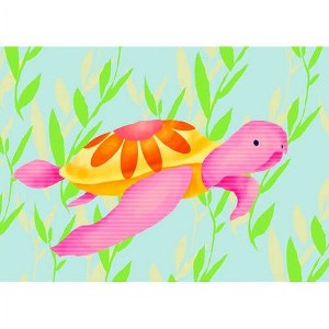 Oopsy Daisy's Maggie the Sea Turtle Canvas Wall Art - Size 14x10 - 1 of 1