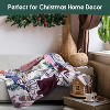 Lomsoe Christmas Throw Blanket, Winter Xmas Holiday Festival Cute Plaid Snowman Santa Gingerbread Blanket for Women Men. - 3 of 4