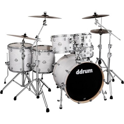 ddrum Dominion 6-Piece Shell Pack Paper White Birch