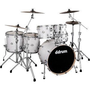 ddrum Dominion 6-Piece Shell Pack Paper White Birch - 1 of 4