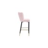 Meridian Furniture,Lily Velvet Stool, Set of 2 - 4 of 4
