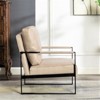 RISOKEYS Classic Mid Century Modern Accent Chair - Stylish, Comfortable & Durable Armchair for Living Room, Bedroom, Home Office - 4 of 4