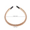 Unique Bargains Women's Faux Crystal Headband 0.59" Wide 1Pc - 4 of 4