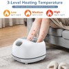 Costway Steam Foot Spa Massager Foot Bath Massager With 3 Heating Levels and Timers - 3 of 4