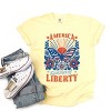 Simply Sage Market America Summer Of Liberty Distressed Garment Dyed Tee - 3 of 4