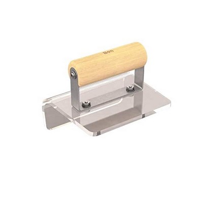 Bon Tool 12-693 Step Tool - Plex Outside 6-inch X 5-inch - 3/4-inch Radius Wood Handle