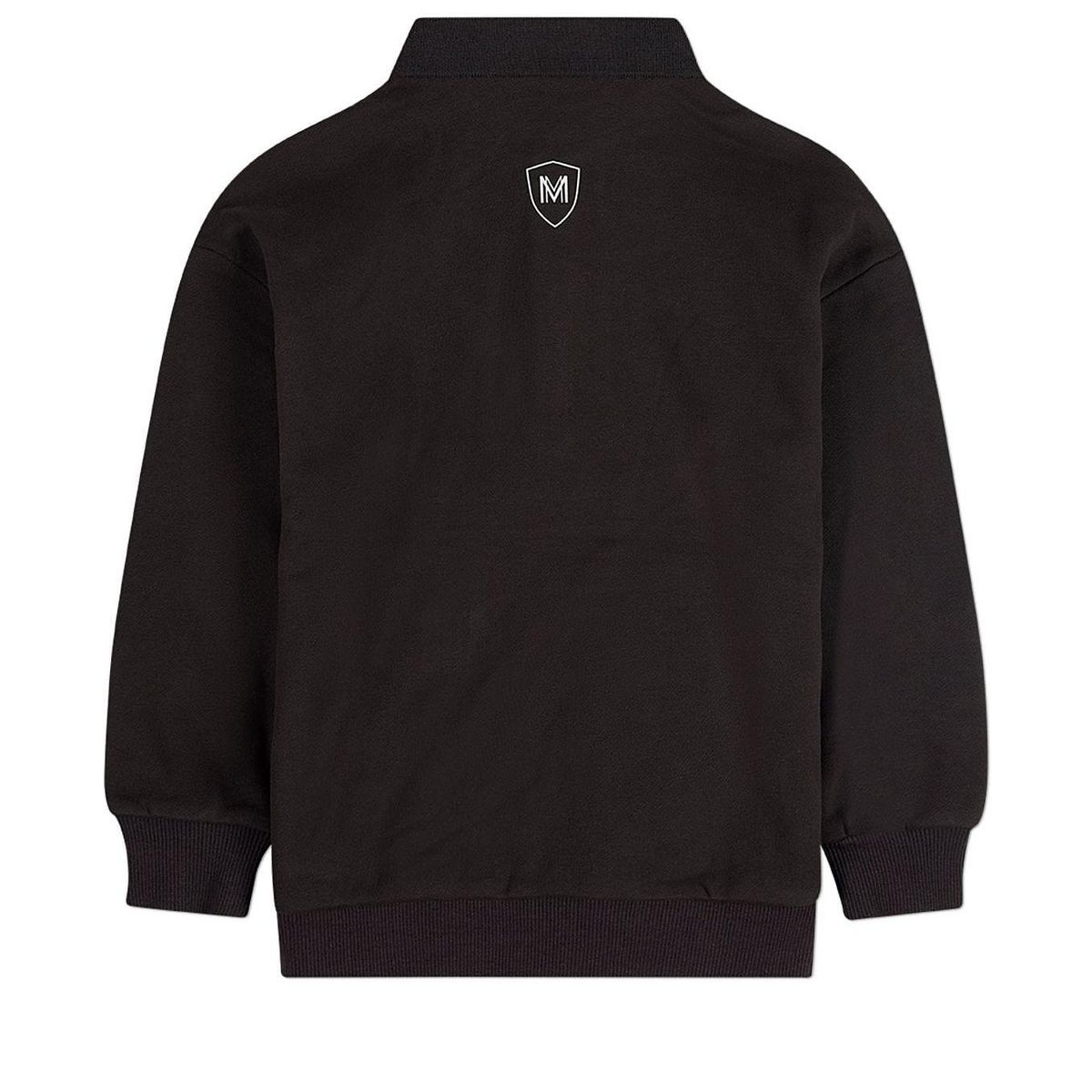 Memoi Boys Long-Sleeve Cotton-Rich Fleece Polo Sweatshirt - thumbnail 2