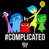 Junior's Inside Out Hashtag Complicated Emotions T-Shirt - 2 of 4