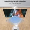 Costway 100'' Projector Screen w/ Stand 16:9 HD 4K Indoor Outdoor Projection Movie Screen - 4 of 4