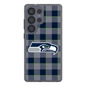 NFL NFC Teams Plaid Clear Cell Phone Case for Samsung Galaxy - 1 of 4