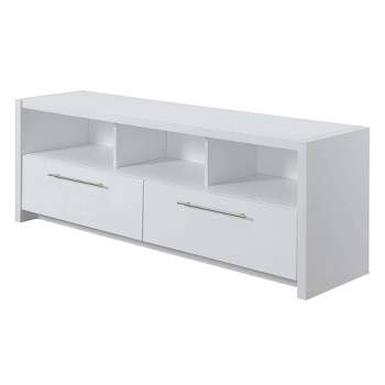 Newport Marbella TV Stand for TVs up to 60" with Cabinets and Shelves - Breighton Home