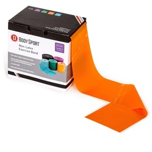 BodySport Exercise Bands, Professional Resistance Bands for Home and Gym, 4 in. x 25 yd. - 1 of 4