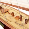 Sailboat Model – 32 Inch Wooden Enterprise L60 Replica – Fully Assembled Nautical Display By Old Modern Handicrafts - 3 of 4