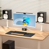 Paaaawaters Clamp-on Speaker Stand Desk Mount Set, Height Adjustment, Universal Audio Holders for Computer - 3 of 4
