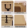 Lyngins Outdoor Storage Box, Camping Cooler Box– 5-Day Ice Retention, UV-Resistant LLDPE, Built-In Bottle Opener/Fillet Board, Deck Box Outdoor - 3 of 4