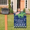 Big Dot of Happiness Kentucky Horse Derby - Party Decorations - Horse Race Party Welcome Yard Sign - 2 of 4