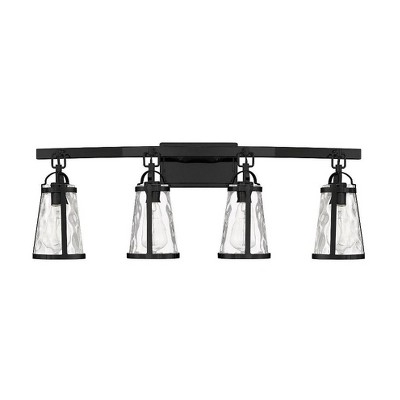 Savoy House Albany 4 - Light Vanity in  Black