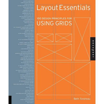  Layout Essentials - (Essential Design Handbooks) by  Beth Tondreau (Paperback) 