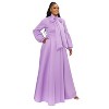 L I V D Women's Bella Donna Dress with Ribbon and Bishop Sleeves - 2 of 3