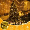 Ollny 400 LED 16 strings Warm White Christmas Tree Lights (Green Cable, Plug in, 8 Modes) - 3 of 4