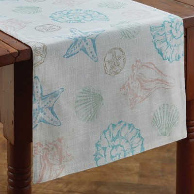 Split P Beachcomber Table Runner  - 72''L - Off-White