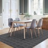 8x10 Living Room Rug Machine Washable Print Braided Large Area Rug Farmhouse Solid Carpet Non-Slip Non-Shedding Thin Indoor Floor Carpet for Office - 3 of 4