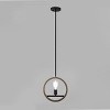 Yosemite Home Decor 140003125 Pendant Light, Black - 2 of 4
