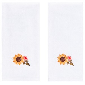 The Lakeside Collection Jacobean Sunflower Bath Collection - Shower Curtain - 1 of 4