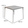 Emma and Oliver Foldable Card Table with Vinyl Table Top - Game Table - Portable Table - image 4 of 4