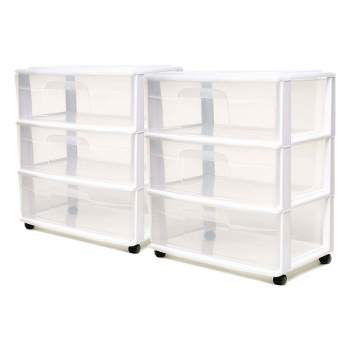 Sterilite® Wide 3-Drawer Storage Cart at Menards®