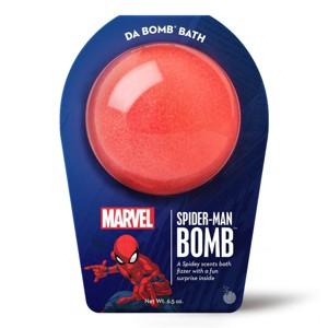 Da Bomb Bath Fizzers Spider-Man Bath Bomb - 6.5oz - 1 of 4