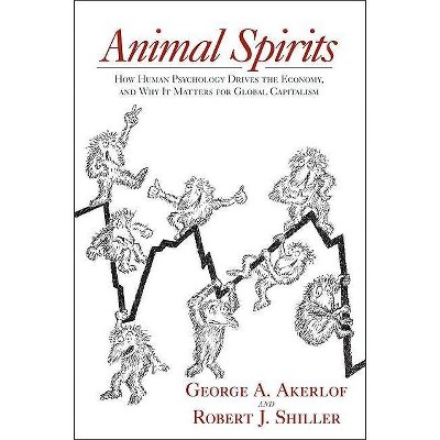 Animal Spirits - by  George A Akerlof & Robert J Shiller (Hardcover)