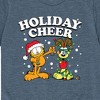 Boys' - Garfield - Feliz Navi Dog Short Sleeve Graphic T-Shirt - 2 of 4