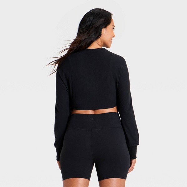 Chaleco corto de manga larga Cotton Balance para mujer - All In Motion™ 5