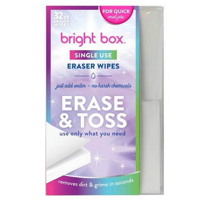 Bright Box Eraser Wipes - 32ct