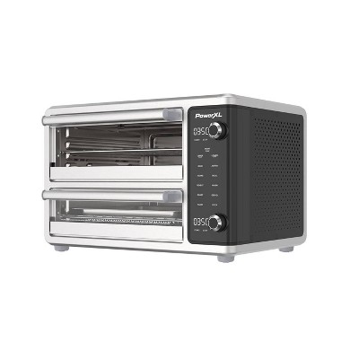 PowerXL SmartSynx 1700W Dual Door Toaster Oven and Air Fryer