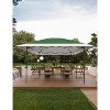 12x12 Pop Up Gazebo Outdoor Canopy Shelter, 8 Stakes Instant Gazebo Tent for Lawn, Garden, Backyard Deck - 3 of 4