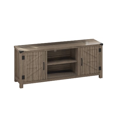 59" Barn Door Style TV Stand for TVs up to 65" - Merrick Lane