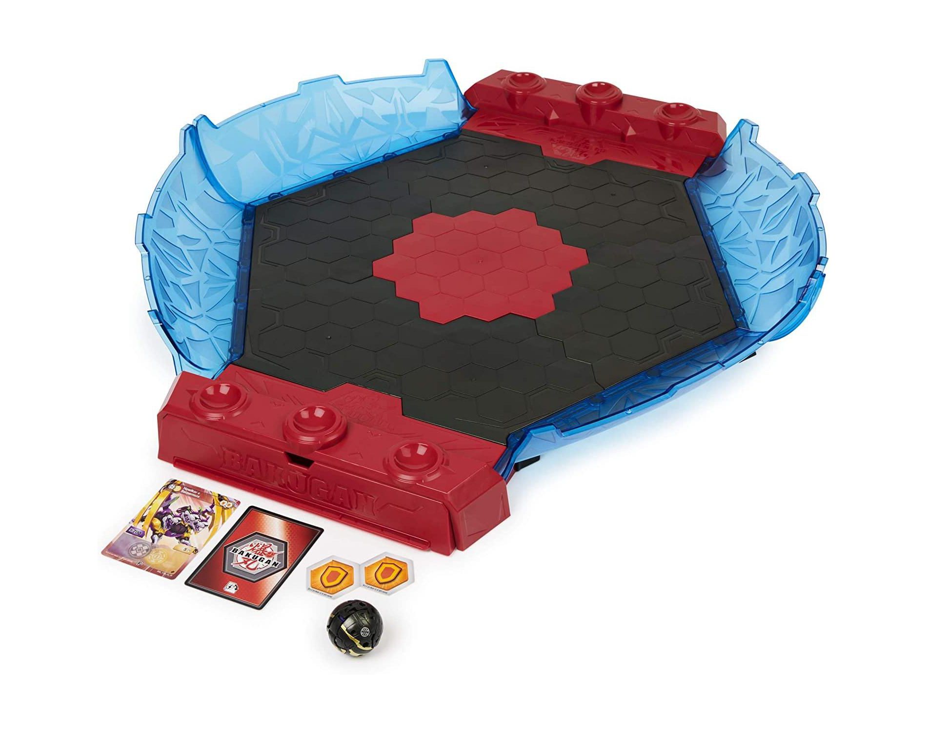 Bakugan Battle League Coliseum, Deluxe Game Board with Exclusive Fused Howlkor x Serpenteze, Kids Toys Ages 6 and Up